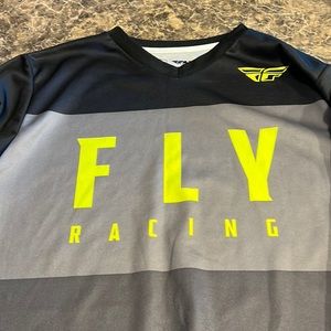 Fly racing, long sleeve shirt F-16. New, never been worn. Size medium